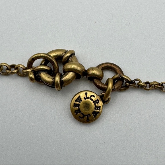 J. Crew Long Mixed Metal Tube Bead Necklace 32”-34” - Picture 2 of 3